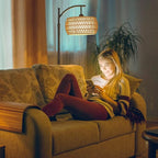 Arc Floor Lamp with Remote Control, Dimmable LED Floor Lamp with 3 Color - Image 9