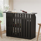 U-Shape Bar Table, Home Bar Unit - Image 3