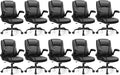 Leather Office Chair, PU Home Computer Desk Chairs by BrickAttic