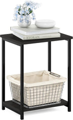 Furinno Simplistic Metal Frame End Table by Furinno-FitsYourSpaceFitsYourBudget