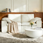 ANONER 78" Loveseat Sofa, Deep Seats, Cloud Sectional Couches by ANONER