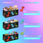 Mabahoo Extra Large Toy Box, Collapsible Toy Storage Organizer - Image 6
