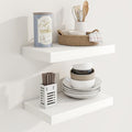Acovy 16 Inch Floating Shelves, 9.3" Deep Floating Shelf Wall Mounted, Rustic by Acovy