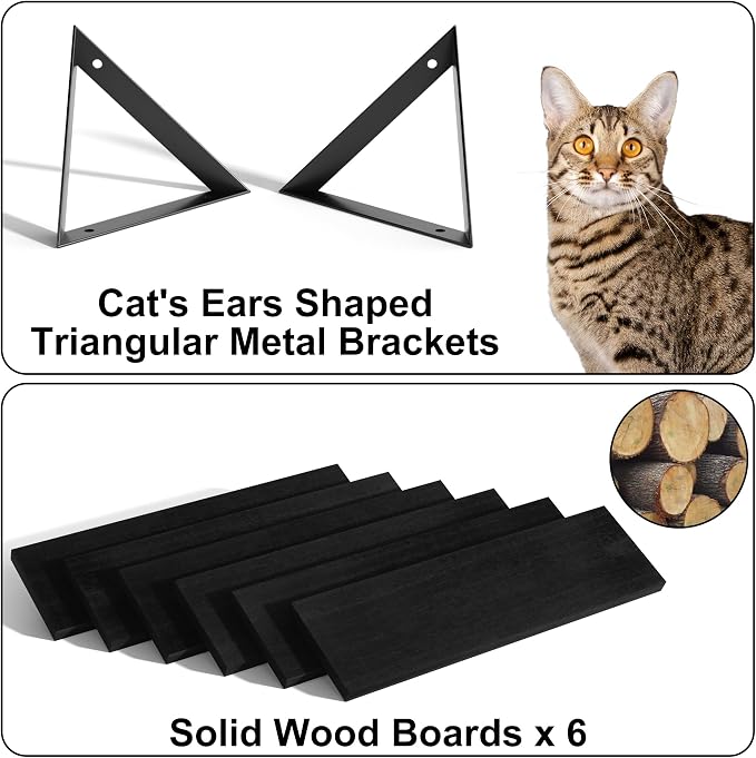 SRIWATANA Floating Shelves for Wall Decor, Wood Wall Shelves for Bathroom - Image 6