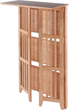 Winsome Mission Beech Wood 4-Tier Shelf - Image 10