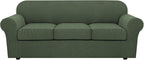 H.VERSAILTEX 4 Piece Stretch Sofa Covers by HVERSAILTEX