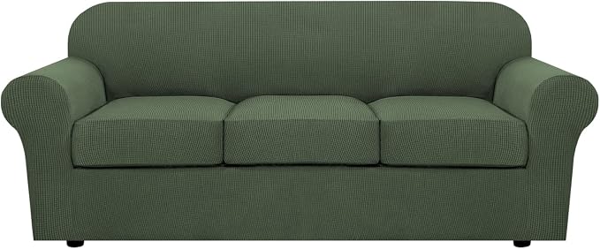 H.VERSAILTEX 4 Piece Stretch Sofa Covers by HVERSAILTEX