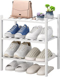 viewcare Small Shoe Rack for Entryway, Bamboo Wood Standing Shoe Shelf for by VIEWCARE