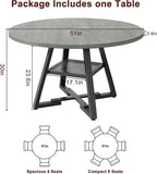 Jocoevol 51" Round Dining Table - Image 2