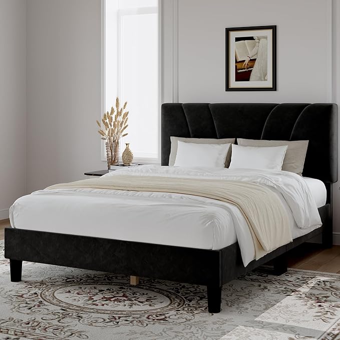 Novilla Queen Bed Frame, Queen Size Bed Frame - Image 3