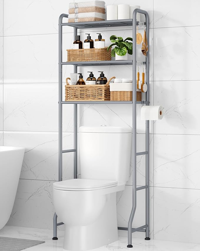 Kitsure Over Toilet Storage Rack by Kitsure