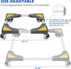 Nefish Heavy Duty Dolly for Washing Machine Adjustable Mini Fridge Stand washer - Image 6