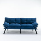 GDFStudio Hayezc Loveseat Sofa, Convertible Sofa Bed, 2-in-1 Folding Modern - Image 5