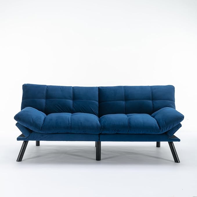 GDFStudio Hayezc Loveseat Sofa, Convertible Sofa Bed, 2-in-1 Folding Modern - Image 5