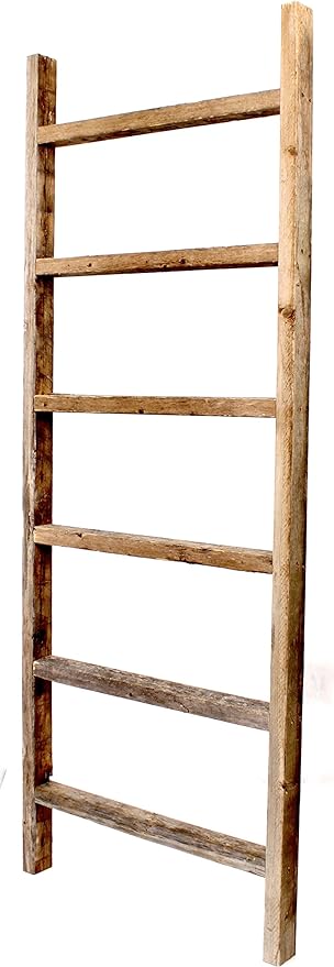 BARNWOODUSA Rustic Blanket Ladder by BarnwoodUSA