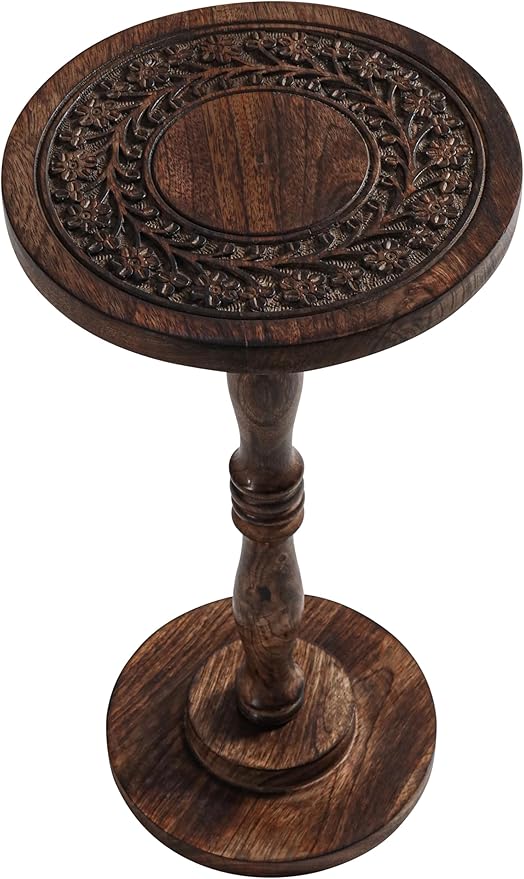 Rustic Wooden End Table 12x22 by TheWoodenTown