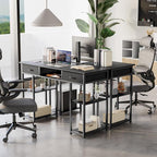 DUMOS 48" Small Computer Home Office Desk - Image 4