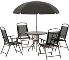Outsunny 6 Piece Patio Dining Set by Outsunny