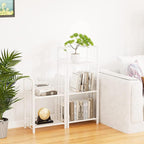 Bookshelf Storage Shelf Bookcase Freestanding Storage Stand - Image 5