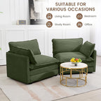 ROWHY Sectional 2 Seat Cloud Loveseat - Image 7
