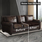 ANARACHON Leather Look Couch Cushion Covers Sofa Seat Slipcovers Sets Couches - Image 7