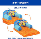 Delta Children - Blippi Cozee Buddy Flip-Out Kids Chair - Image 4