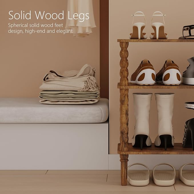 Veegle Shoe Rack, 3 Tier Shoe Organizer - Image 6