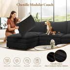 Vesgantti Large Modular Sectional Sofa, Big Comfy Cloud Couch - Image 6