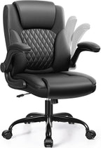 Leather Office Chair, PU Home Computer Desk Chairs by BrickAttic