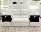 Belffin Modular Sectional Sleeper Sofa Bed - Image 3
