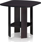 Furinno SIMPLE DESIGN Side Table, 2-Tier Modern End Table - Image 4