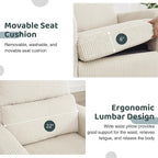 Swivel Rocker Recliner, Oversized Manual Nursery Glider Rocking Recliner Chair - Image 6