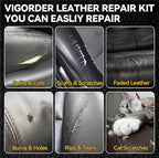 Black Leather Repair Kit for Furniture, Leather Seat Repair Kit for Cars - Image 2