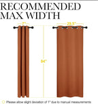 NICETOWN Halloween Blackout Draperies Curtains - Image 7