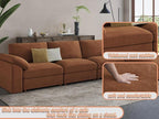 EASE MOOSE Modern Loveseat Sofa - Image 6