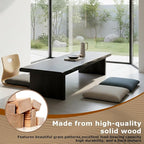 Wooden Japanese Floor Table, Floor Table - Image 3