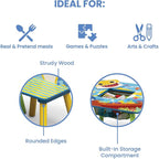 Delta Children Kids Table Storage -Ideal - Image 3