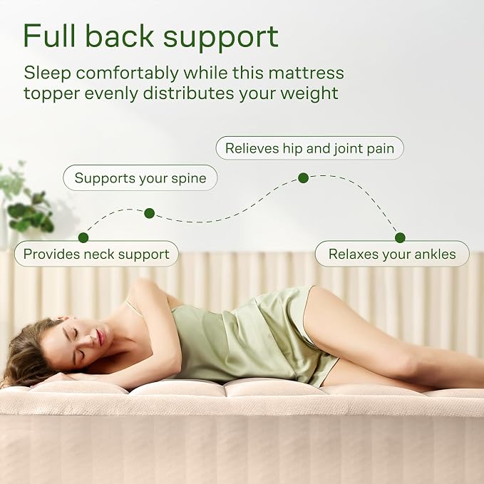 Niagara Sleep Solution Ultra Soft Queen Size Mattress Topper - Image 4
