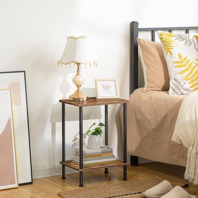 HOOBRO End Table, Small Side Table, Nightstand - Image 4