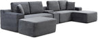 125" Oversized Sectional Couches - Image 9