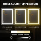 48" L x 36" W LED Bathroom Mirror - Image 3