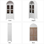 71" Arched Storage Cabinets - Image 8