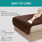 U-NICE HOME Sectional Couch Cover Chaise Lounge Cover, Pet Friendly, Elastic - Image 3
