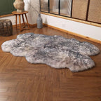 LLB Genuine Sheepskin Area Rug Wool Rug Fur Carpet Fluffy Shaggy Fur Rug - Image 4