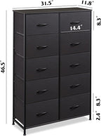 WLIVE Tall Dressers for Bedroom - Image 3