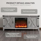YESHOMY Fireplace TV Stand - Image 5