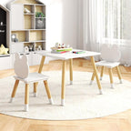 Costzon Kids Table and Chairs, Wooden Toddler Desk Set - Image 7