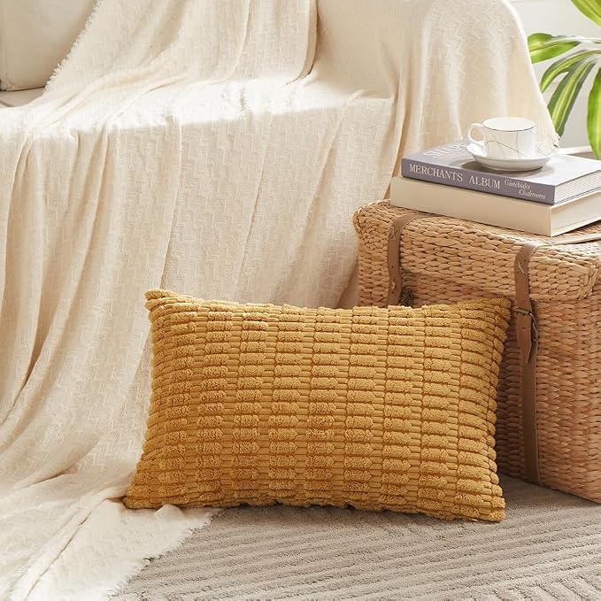 Fancy Homi 4 Packs Decorative Throw Pillow Covers - Image 2