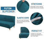 H.VERSAILTEX Real Velvet Futon Cover Armless Sofa Covers Sofa Bed Covers - Image 2