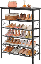 Tajsoon 6 Tier Shoe Rack Organizer by Tajsoon